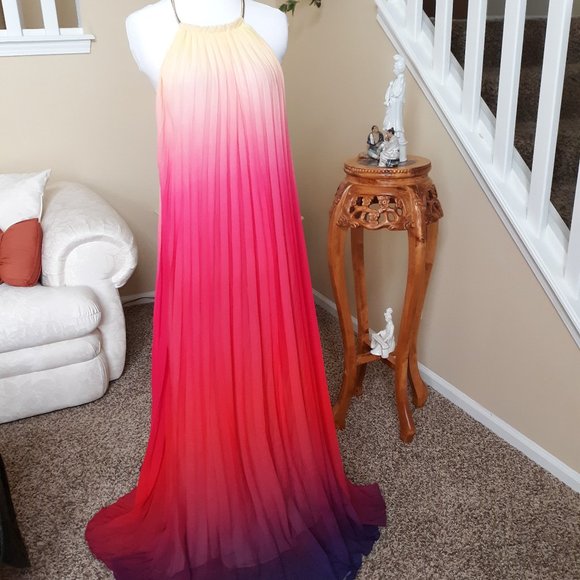Fashion Nova Dresses & Skirts - NWOT Beautiful Ombre Maxi Dress by Fashion Nova Sz L